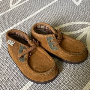Baby UGGS size 6 brown leather